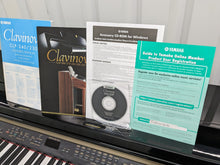 Load image into Gallery viewer, Yamaha Clavinova CLP-240PE Digital Piano polished GLOSSY BLACK stock # 24135