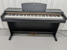 Load image into Gallery viewer, Yamaha Arius YDP-161 Digital Piano satin black clavinova keyboard stock #24141
