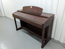 Load image into Gallery viewer, Yamaha Clavinova CLP-150 digital piano in mahogany finish stock #24152