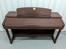 Load image into Gallery viewer, Yamaha Clavinova CLP-150 digital piano in mahogany finish stock #24152