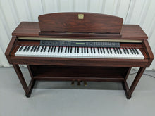 Load image into Gallery viewer, Yamaha Clavinova CLP-150 digital piano in mahogany finish stock #24152