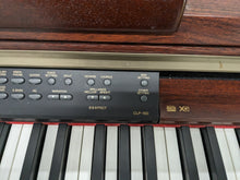 Load image into Gallery viewer, Yamaha Clavinova CLP-150 digital piano in mahogany finish stock #24152