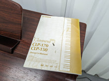 Load image into Gallery viewer, Yamaha Clavinova CLP-150 digital piano in mahogany finish stock #24152