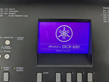 Load image into Gallery viewer, Yamaha DGX-650 black portable grand piano keyboard +stand + pedal stock #24161