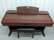 Load image into Gallery viewer, Yamaha Clavinova CVP-303 Digital Piano arranger + stool in mahogany stock #24159