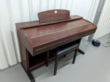 Load image into Gallery viewer, Yamaha Clavinova CVP-303 Digital Piano arranger + stool in mahogany stock #24159