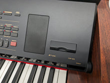 Load image into Gallery viewer, Yamaha Clavinova CVP-303 Digital Piano arranger + stool in mahogany stock #24159