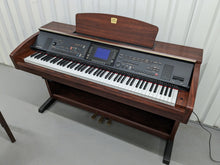 Load image into Gallery viewer, Yamaha Clavinova CVP-303 Digital Piano arranger + stool in mahogany stock #24159