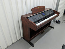 Load image into Gallery viewer, Yamaha Clavinova CVP-303 Digital Piano arranger + stool in mahogany stock #24159