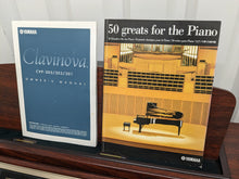 Load image into Gallery viewer, Yamaha Clavinova CVP-303 Digital Piano arranger + stool in mahogany stock #24159