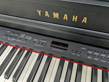 Load image into Gallery viewer, Yamaha Clavinova CLP-440 Digital Piano and stool in satin black stock no 24166