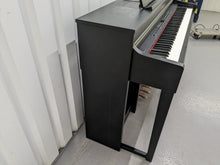 Load image into Gallery viewer, Yamaha Clavinova CLP-440 Digital Piano and stool in satin black stock no 24166