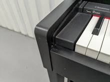 Load image into Gallery viewer, Yamaha Clavinova CLP-440 Digital Piano and stool in satin black stock no 24166