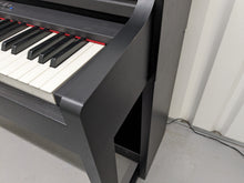 Load image into Gallery viewer, Yamaha Clavinova CLP-440 Digital Piano and stool in satin black stock no 24166