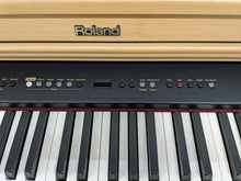 Load image into Gallery viewer, HP103e digital piano and stool in light oak finish stock number 24170