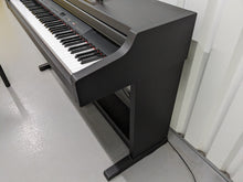 Load image into Gallery viewer, Yamaha Clavinova CLP-411 Digital Piano and stool in dark rosewood stock # 24172