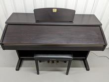 Load image into Gallery viewer, Yamaha Clavinova CVP-401 Digital Piano / arranger in rosewood with stool stock nr 24171