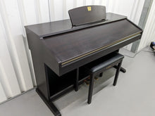 Load image into Gallery viewer, Yamaha Clavinova CVP-401 Digital Piano / arranger in rosewood with stool stock nr 24171