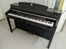 Load image into Gallery viewer, YAMAHA CLAVINOVA CLP-380PE DIGITAL PIANO + STOOL GLOSSY BLACK stock nr 24174