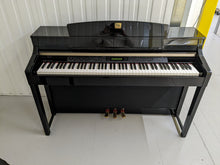 Load image into Gallery viewer, YAMAHA CLAVINOVA CLP-380PE DIGITAL PIANO + STOOL GLOSSY BLACK stock nr 24174