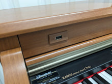 Load image into Gallery viewer, Kawai CN41 digital piano and stool in light oak finish stock number 24185