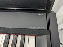 Load image into Gallery viewer, Casio Privia PX-830 slimline Compact Digital Piano satin black stock #24177