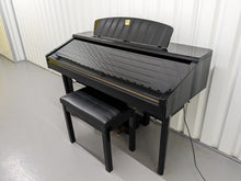 Load image into Gallery viewer, Clavinova CVP-209 in Polished Ebony with matching stool. stock nr 24175
