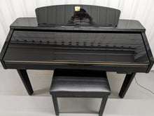 Load image into Gallery viewer, Clavinova CVP-209 in Polished Ebony with matching stool. stock nr 24175