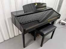 Load image into Gallery viewer, Clavinova CVP-209 in Polished Ebony with matching stool. stock nr 24175