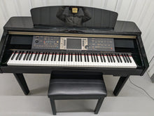 Load image into Gallery viewer, Clavinova CVP-209 in Polished Ebony with matching stool. stock nr 24175