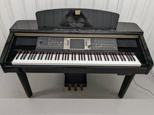 Load image into Gallery viewer, Clavinova CVP-209 in Polished Ebony with matching stool. stock nr 24175