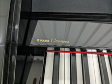 Load image into Gallery viewer, Clavinova CVP-209 in Polished Ebony with matching stool. stock nr 24175