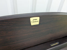 Load image into Gallery viewer, Yamaha Clavinova CLP-150 digital piano and stool in dark rosewood stock #24173