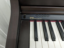 Load image into Gallery viewer, Roland HP203 digital piano and stool in dark rosewood finish stock number 24186