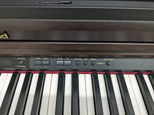 Load image into Gallery viewer, Roland HP203 digital piano and stool in dark rosewood finish stock number 24186