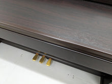 Load image into Gallery viewer, Roland HP203 digital piano and stool in dark rosewood finish stock number 24186