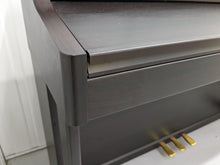 Load image into Gallery viewer, Roland HP203 digital piano and stool in dark rosewood finish stock number 24186