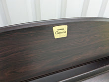 Load image into Gallery viewer, Yamaha Clavinova CLP-130 Digital Piano and stool in dark rosewood stock #24183