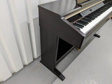 Load image into Gallery viewer, Yamaha Clavinova CLP-130 Digital Piano and stool in dark rosewood stock #24183