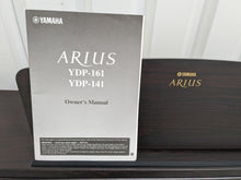 Load image into Gallery viewer, Yamaha Arius YDP-161 Digital Piano in rosewood clavinova keyboard stock #24319