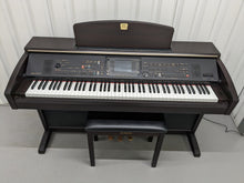 Load image into Gallery viewer, Yamaha Clavinova CVP-305 Digital Piano / arranger in dark rosewood stock #24182