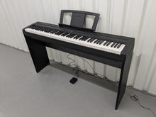 Load image into Gallery viewer, Yamaha P-35 Weighted Keys Portable piano + stand + pedal stock #24203