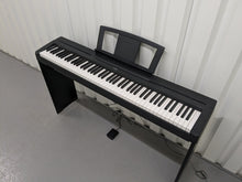 Load image into Gallery viewer, Yamaha P-35 Weighted Keys Portable piano + stand + pedal stock #24203