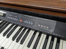 Load image into Gallery viewer, Technics EX35 Electric Organ and organ stool in mahogany finish stock #24207