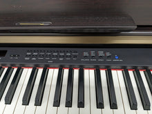 Load image into Gallery viewer, YAMAHA CLAVINOVA CLP-370 DIGITAL PIANO + STOOL IN DARK ROSEWOOD stock nr 24206