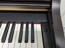 Load image into Gallery viewer, YAMAHA CLAVINOVA CLP-370 DIGITAL PIANO + STOOL IN DARK ROSEWOOD stock nr 24206