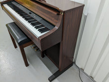 Load image into Gallery viewer, Yamaha Clavinova CLP-880 digital piano and stool in mahogany finish stock number 24193