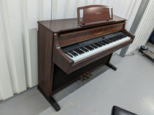 Load image into Gallery viewer, Yamaha Clavinova CLP-880 digital piano and stool in mahogany finish stock number 24193