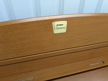 Load image into Gallery viewer, Yamaha Clavinova CLP-340 Digital Piano and stool in cherry wood stock # 24191
