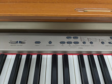Load image into Gallery viewer, Yamaha Clavinova CLP-340 Digital Piano and stool in cherry wood stock # 24191